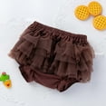 thumbnail image 6 of Timegard Newborn Girls Baby Clothes Toddler Cute Cotton Comfy Ruffle Shorts with Bow Tie 0-24 Months, 6 of 8