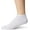-, variant on Womens 4-Pack Breathable No Show Socks, White Assorted 1, 4-10