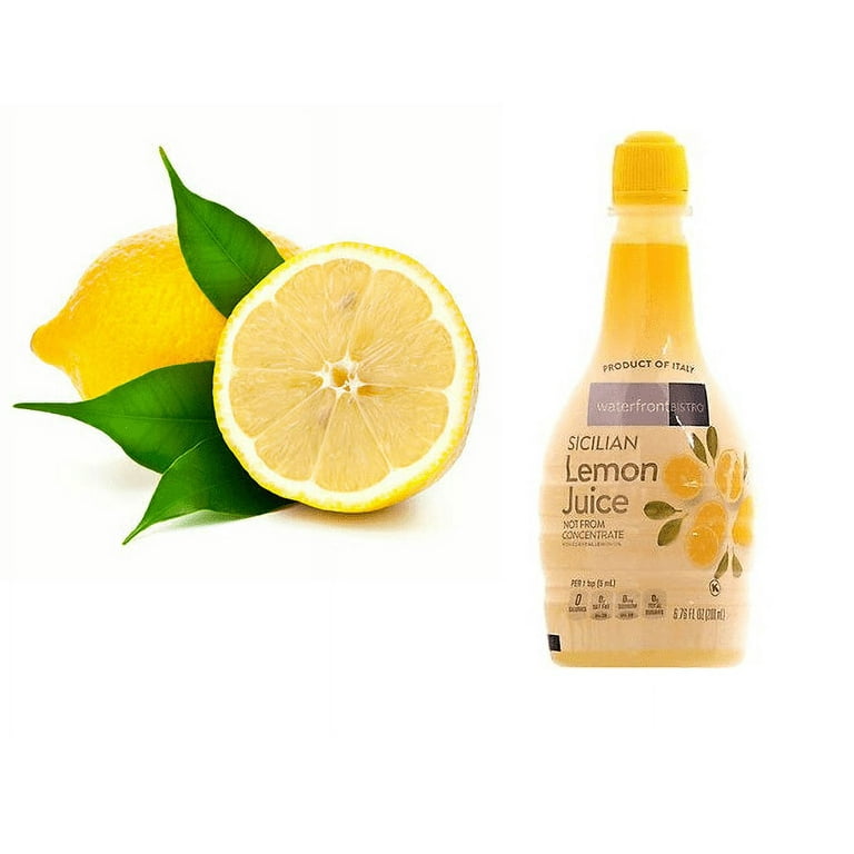 Sicilian Lemon Juice Not from Concentrate with Essential Lemon Oil
