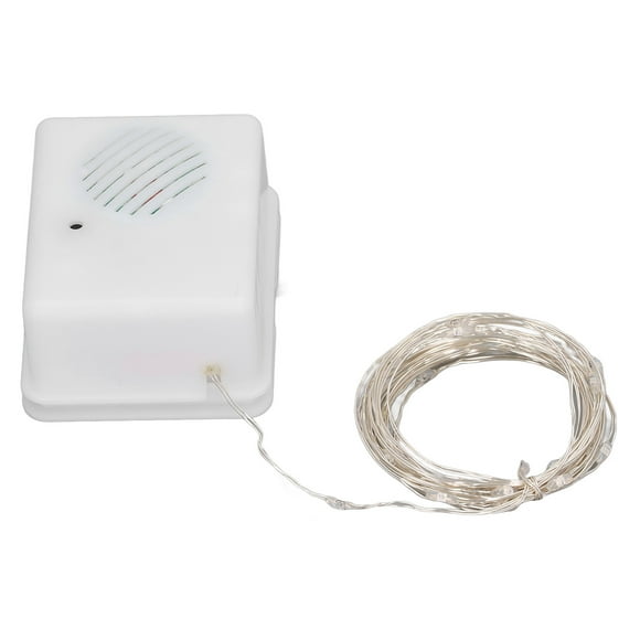 Cadena de luces musicales, cadena de luces decorativas navideñas Cadena de luces navideñas musicales Cadena de luces decorativas navideñas Fabricada para precisión