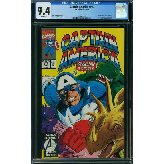 Captain America #416 - CGC 9.4 Comic Book