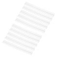 thumbnail image 4 of Binding Spines,  Page Turning 30 Holes Binding Coils Aging Resistant 10Pcs Strong Adhesion  For Loose Leaf For Student Transparent, 4 of 8