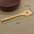 thumbnail image 4 of pdqouc 5PCS Wooden Spatulas for Cooking Wood Turners for Frying Fish Non-Scratch Wood Flat Spurtle for Pan & Wok Wooden Cooking Utensils for Non Stick Cookware, 4 of 9