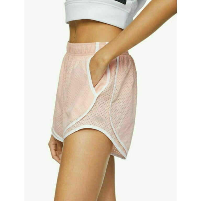 Calvin Klein Women s Pull On Mid Rise Perforated Shorts Dark Orange M 36 NWT