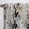 thumbnail image 3 of Designart "Chic Urban Victorian V" Floral Room Darkening Curtain Single Panel, 3 of 6