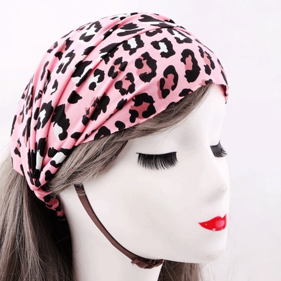 Jiaroswwei Headband Elasticity Anti-skid Hair Accessories Bohemian Style Vintage Print Headband for Girl