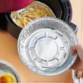 thumbnail image 5 of 10/50pcs Air Fryer Liner Round Aluminium Trays Containers Aluminum Foil Tin Box Home, 5 of 5