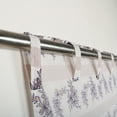 thumbnail image 5 of Sapphire-Web Curtains 58 inch by 43 inch for Kitchen Windows 2 Panel Sets Rod Pocket Cafe Tier Light Filtering Cotton Multi Color Window Treatment, 5 of 5