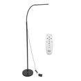 thumbnail image 2 of Lámpara de pie LED de hierro ajustable, moderna, para esquina, con control remoto, para dormitorio, sala de estar, oficina, 2 of 15