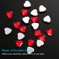 thumbnail image 3 of Corazones de acrílico para el Día de San Valentín, cristales, gemas, rellenos de jarrón para decoración de bodas, 200 piezas rojas, 3 of 7