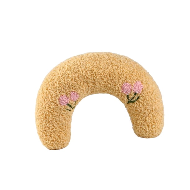 Juguete para masticar, entrenamiento, felpa, cómodo, abrazar, cuerpo, dormir, para , perro pequeño Amarillo Yuyangstore Almohada de mascotas