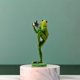 thumbnail image 3 of Sports frog decoration ornaments living room balcony desktop bookcase resin decoration, 3 of 5