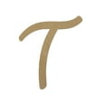 thumbnail image 1 of Wooden Letter Unfinished, Marvelous Font, Craft Cutout, 1 of 2