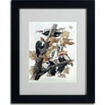 thumbnail image 2 of Trademark Fine Art "Pileated Woodpeckers" Canvas Art by John James Audubon, Black Frame, 2 of 3