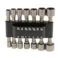 thumbnail image 1 of 14 Destornillador de tuerca eléctrica Broca SAE Llave de tubo Tornillo Vástago hexagonal de 1/4 '' DYNWAVEMX Broca de destornillador de tuerca de potencia, 1 of 8