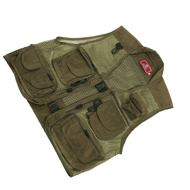 Gilet de pêche à la mouche universel amovible, mul