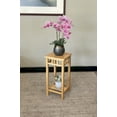 thumbnail image 4 of Eccostyle Zen Square Bamboo Display End Table, 4 of 5