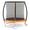 Orange, variant on Gymax 8FT Outdoor Trampoline Heavy-Duty Recreational Trampoline w/Safety Enclosure Net