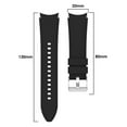thumbnail image 6 of Silicone Bands for Samsung Galaxy Watch 5 /5 pro 4 44mm 40mm /Galaxy Watch 4 Classic 46mm 42mm,20mm Silicone Wristband Replacement for Women Men, 6 of 8