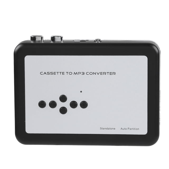 Reproductor de Casete, UNIDAD FLASH USB CAPTURA DE AUDIO Reproductor de Música Reproductor de Casete Convertidor de Casete A Digital Con Convertidor de Cinta de Casete A mp3