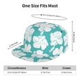 thumbnail image 4 of Kdxio Vintage Floral Print Snapback Hat for Men Women,Adjustable Baseball Cap, 4 of 7