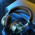 thumbnail image 2 of RKZDSR Metal Headset Intelligent Wireless Noise-cancelling Folding Bluetooth Headphones Music Sports Ultra-long Standby Range Wireless Headphones, 2 of 9