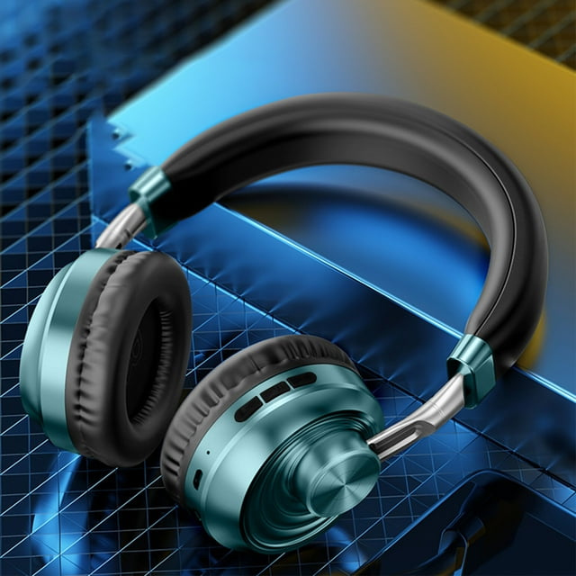 Birdeem Haut-Parleurs Bluetooth Sans Fil, Écouteurs Sans Fil Bluetooth, Casque Métallique Intelligent Sans Fil à Réduction de Bruit Pliable Écouteurs Bluetooth Musique Sports - Longue Autonomie en Veille Écouteurs Sans Fil