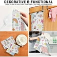 thumbnail image 7 of GZHJMY Unicorn Kitchen Dish Towel Set of 1, Super Absorbent Soft Drying Cloth Tea Bar Towels, 28"x 18", 7 of 7