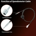 thumbnail image 4 of Cable del Velocímetro Unique Bargains No.78410-SH3-A02 para Honda CRX 1988-1992 y Honda Civic DX 1988-1992, 4 of 7
