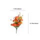 thumbnail image 3 of Flores de crisantemo artificial - Arreglo floral artificial de 13,7" de altura para decoración del hogar, blanco, rosa, morado, naranja, amarillo, 3 of 6