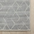 thumbnail image 7 of Well Woven Abstract Kintsugi Modern Geometric Flat-Weave Gray 7'7" x 9'10" Area Rug, 7 of 7