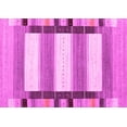 thumbnail image 1 of Ahgly Company Indoor Rectangle Abstract Pink Contemporary Area Rugs, 2' x 5', 1 of 4