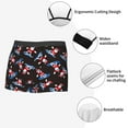 thumbnail image 6 of Balery Surfing Santa Men's Boxer Briefs, Soft and Breathable Cotton Underwear with nylon Waistband-Medium, 6 of 9