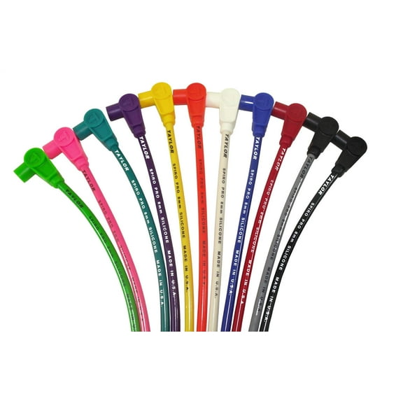 Taylor Wire / Vertex 78553 TAY78553 8MM SPIRO-PRO UNIV 8 CYL 135 HOT LIME