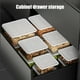 thumbnail image 5 of Contenedor apilable para refrigerador con tapa hermética, organizador transparente para refrigerios, frutos secos y frutas y verduras, solución para organizar la despensa de la cocina que, 5 of 7