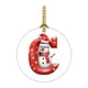 thumbnail image 5 of 2024 26 Letter Christmas Snowman Christmas Pendant - Acrylic Car Pendant Saint, 5 of 5