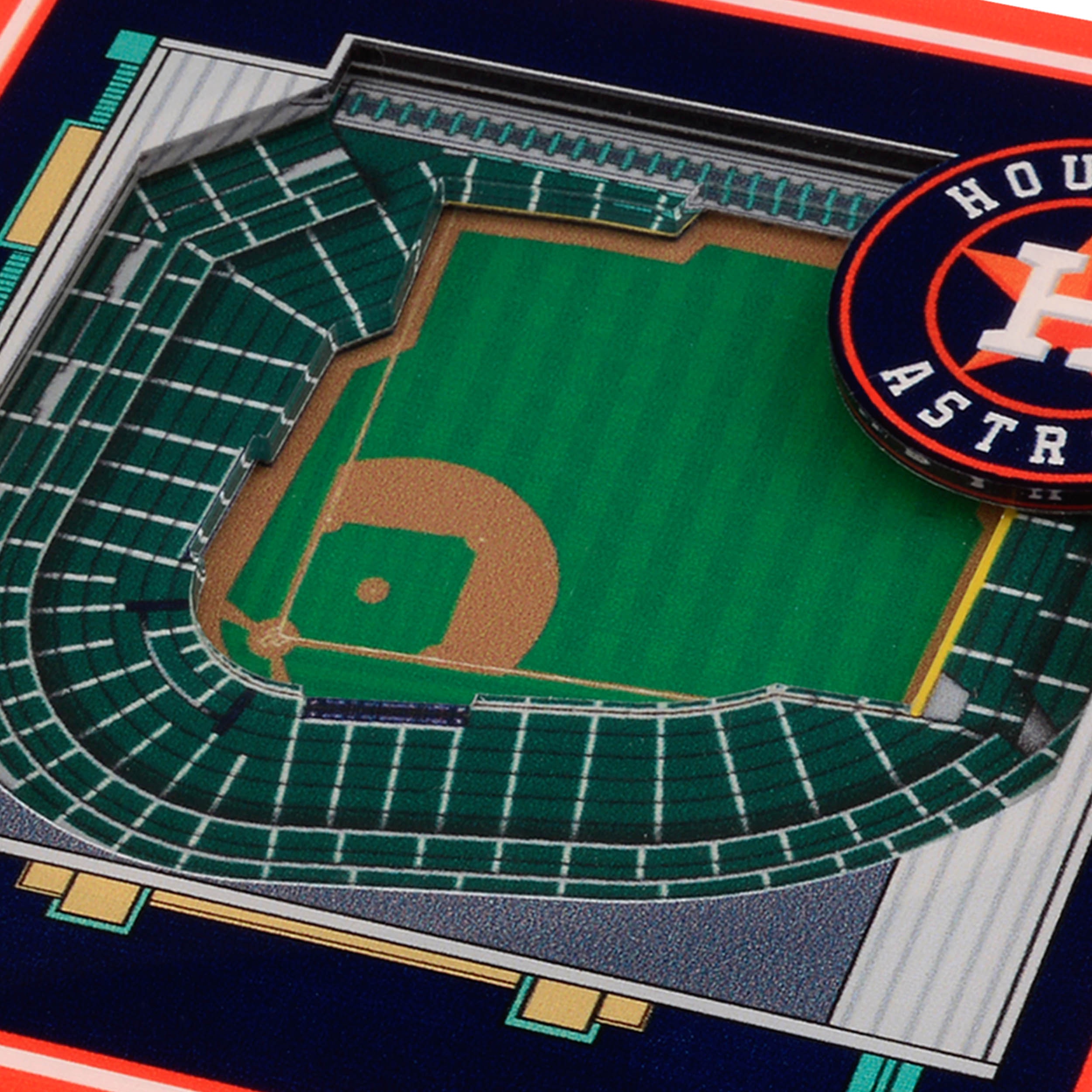 YouTheFan MLB Houston Astros Stadiumview Cribbage