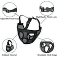 thumbnail image 5 of Frusde Short Snout Dog Muzzles, Adjustable Breathable Mesh Bulldog Muzzle to Prevent Biting Chewing Barking-Orange, 5 of 6