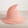 thumbnail image 6 of Halloween Wizard Hat, Cotton Gauze Knitted Witch Hat Adult Pointed Magician Hat for Cosplay, Costume Party, Trick or Treat, Carnival and Dress Up​, 6 of 6