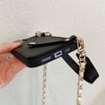 thumbnail image 4 of Compatible with iPhone 14 Pro Max Case with Wallet Card Holder Crossbody Neck Strap Lanyard Handbag Fashion Luxury Protection Shockproof Cover for Women Girls Black, 4 of 9