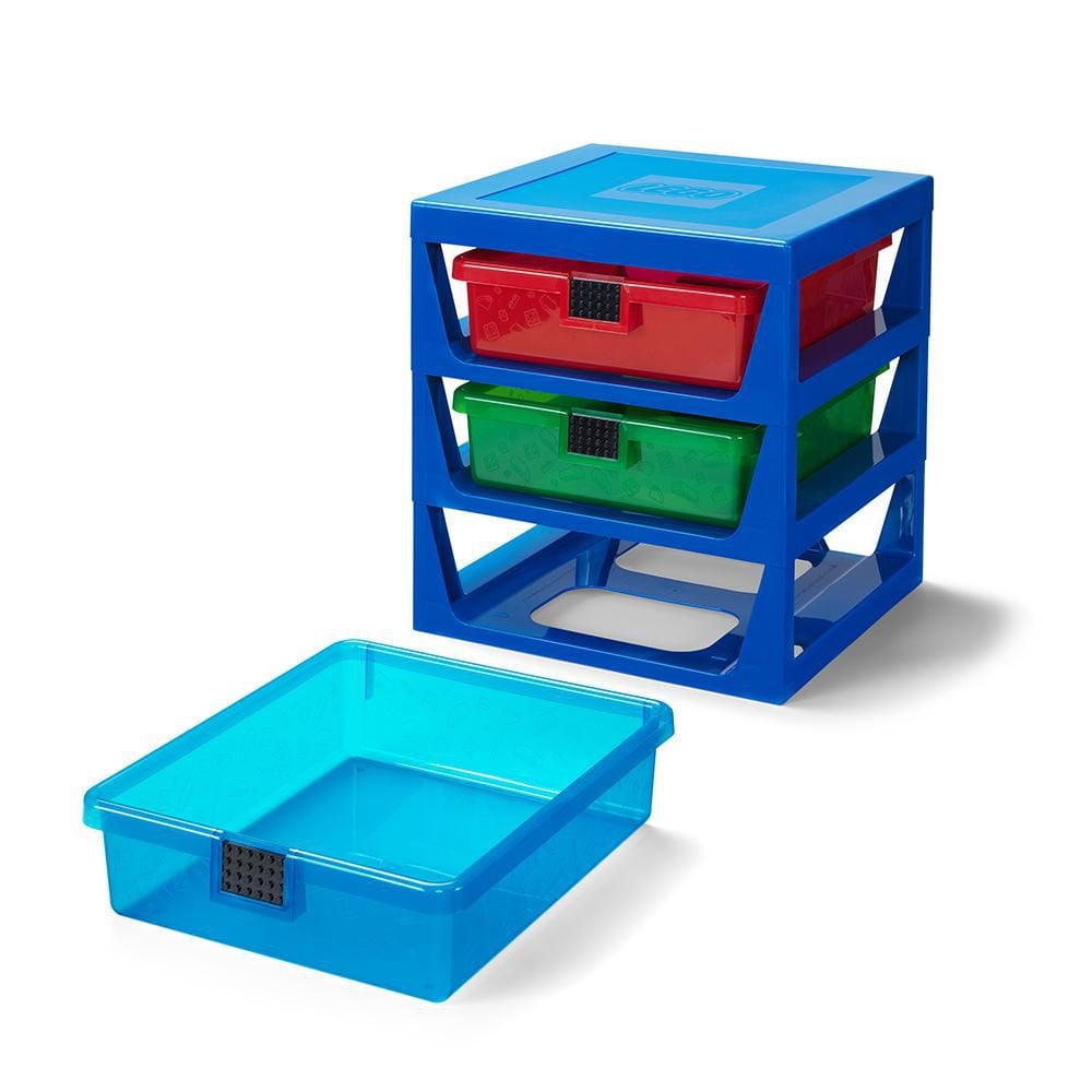 Lego - 3 Drawer Storage Rack