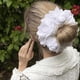 thumbnail image 4 of Thickened White Lace Hair Scrunchies, Lolita Lace Large Scrunchies Flower Hair Ties, White Lace Scrunchies Large For Women Girls, 4 of 5