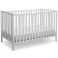 thumbnail image 4 of Delta Children Heartland 4-in-1 Convertible Crib, Greenguard Gold Certified, Bianca White, 4 of 11