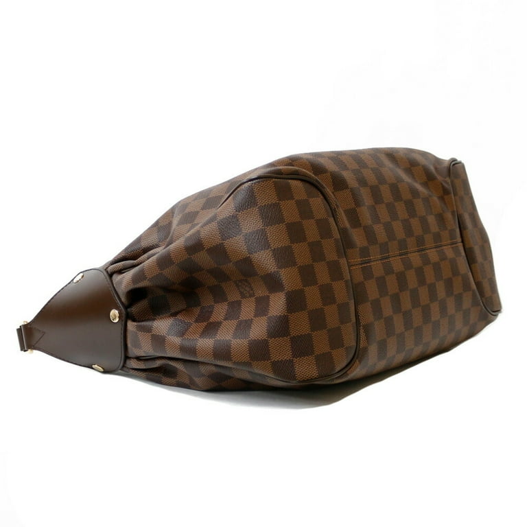 Voltaire cloth handbag Louis Vuitton Brown in Cloth - 27962073