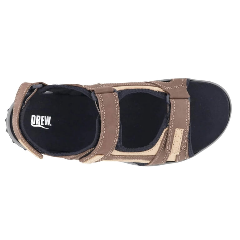 Drew Warren Men Sandal In Brown/tan Combo - Walmart.com display picture 1
