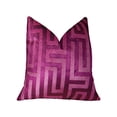 thumbnail image 2 of Plutus Cesire Velvet Maze Handmade Throw Pillow, (18" x 18"), 2 of 2
