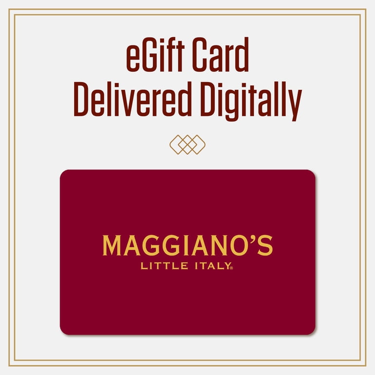 Maggiano's Little Italy eGift Card [Email Delivery] - Walmart.com