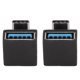 thumbnail image 5 of Adaptador USB C A USB, USB C Adaptador De 180 Grados USB Hembra A USB C Macho Ahorro De Espacio Portátil 2 Piezas Para Tableta ANGGREK USB to USB C Adapter, 5 of 8