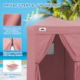 thumbnail image 6 of EAGLE PEAK 8x4 ft Double Room Outdoor Privacy Changing Room, Portable Pop-up Shelter for Beach, Pool, Photoshoots or Dressing Room, Pink, 6 of 10