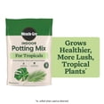 thumbnail image 4 of (3 pack) Miracle-Gro Indoor Potting Mix for Tropicals, For Indoor Container Plants, 6 qt., 4 of 14